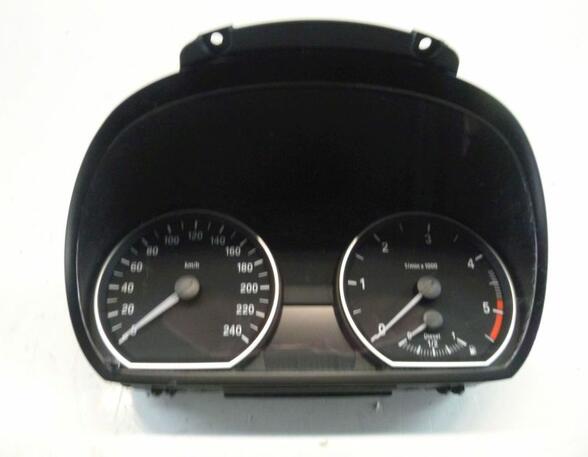 Snelheidsmeter BMW 1er (E81), BMW 1er (E87)