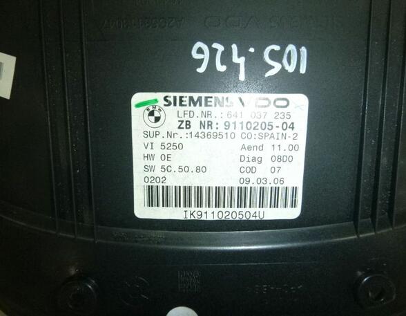 Tachometer KOMBIINSTRUMENT BMW 3 (E90) 320D 120 KW