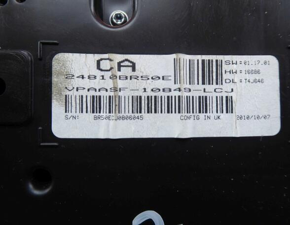Tachometer  NISSAN QASHQAI +2 I (J10  JJ10E  NJ10) 1.5 DCI 81 KW