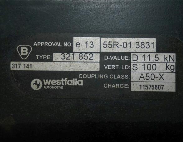 Anhängerkupplung Abnehmbar A50-X VW PASSAT (3G2  CB2) 2.0 TDI 110 KW