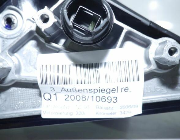 Außenspiegel elektrisch lackiert RECHTS   3 PIN   AUTOMATISCH ABBLENDBAR BMW 3 CABRIOLET (E93) 320I 125 KW