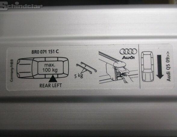 Luggage Carrier AUDI Q5 (8RB)