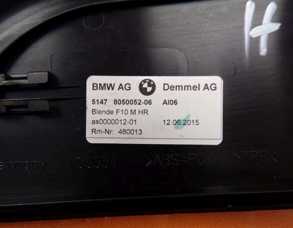 Schwellerverkleidung  BMW 5 TOURING (F11) M 550D XDRIVE 280 KW