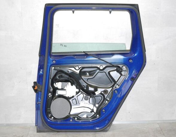 Tür rechts hinten LC5E / Cobaltblue -met. VW PASSAT VARIANT (3C5) 1.6 FSI 85 KW