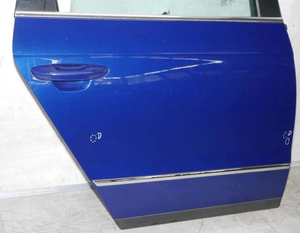 Tür rechts hinten LC5E / Cobaltblue -met. VW PASSAT VARIANT (3C5) 1.6 FSI 85 KW