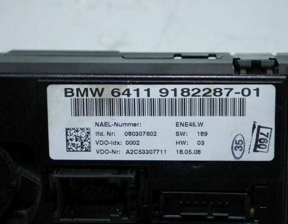 Bedieningselement airconditioning BMW 1er (E81), BMW 1er (E87)