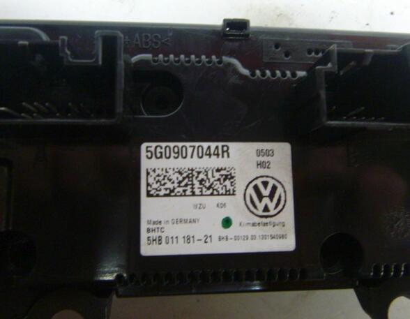 Bedienelement  Klimaanlage  VW GOLF VII (5G1) 1.6 TDI 77 KW