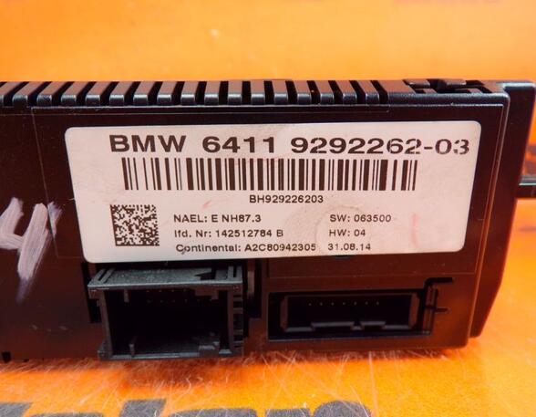 Bedieningselement airconditioning BMW X1 (E84)