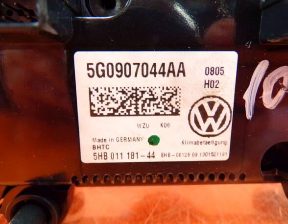 Bedieningselement airconditioning VW Golf VII (5G1, BE1, BE2, BQ1)