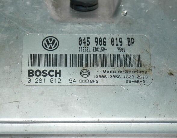 Motorsteuergerät  VW POLO (9N_) 1.4 TDI 51 KW