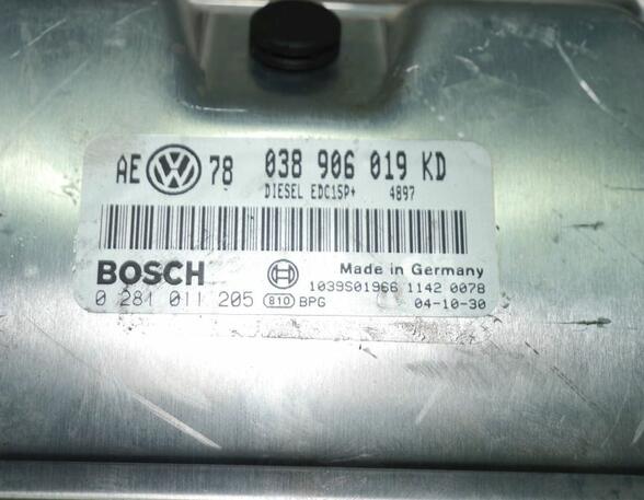 Motorsteuergerät 038906019 VW PASSAT VARIANT (3B6) 1.9 TDI 96 KW