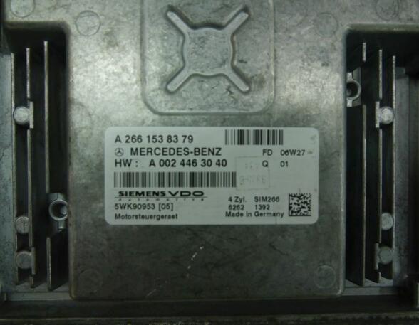 Engine Management Control Unit MERCEDES-BENZ A-Klasse (W169)