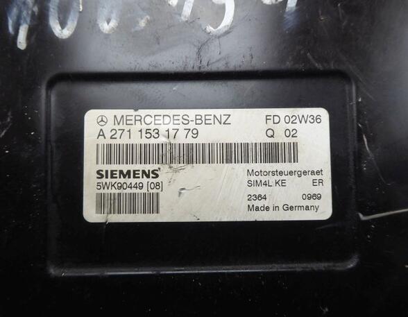 Engine Management Control Unit MERCEDES-BENZ C-Klasse Coupe (CL203)