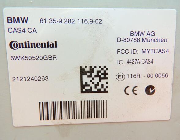 Steuergerät Zentralverriegelung CAS 4 CA BMW 5 TOURING (F11) 535D 230 KW