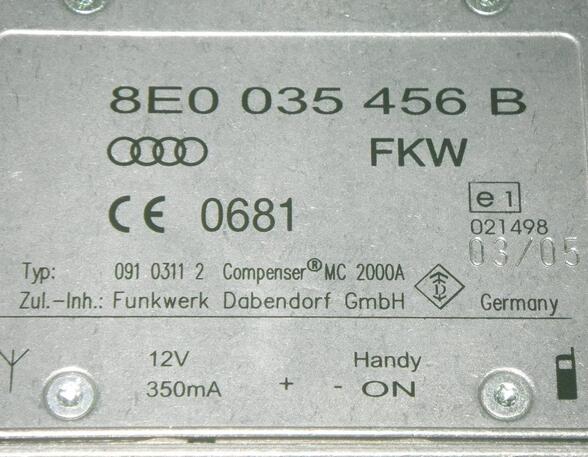 Antenne AUDI A4 (8EC, B7), AUDI A6 Avant (4F5, C6)