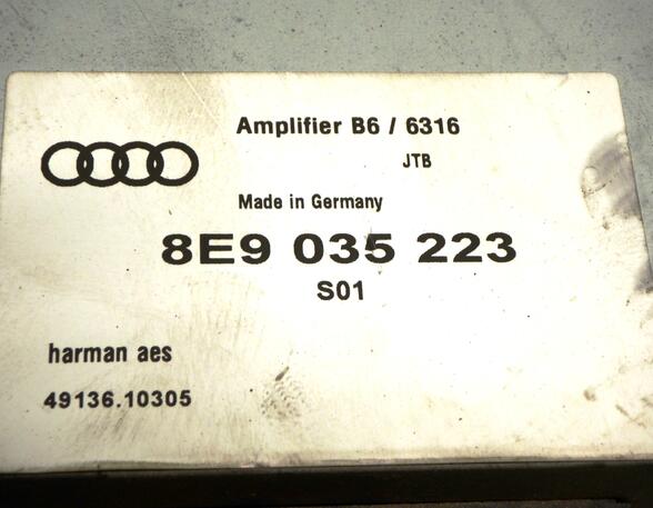 Audio Amplifier AUDI A4 Avant (8E5, B6), AUDI A4 Avant (8ED, B7)
