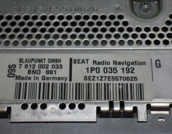 Radio / navigation system combination SEAT Leon (1P1)