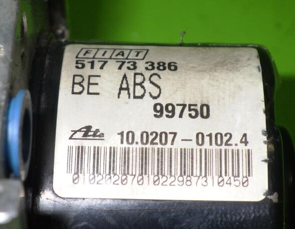 ABS Hydraulisch aggregaat FIAT Doblo Kasten/Großraumlimousine (223)