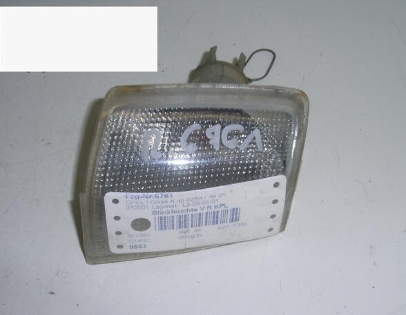 Direction Indicator Lamp OPEL Corsa A CC (93, 94, 98, 99)