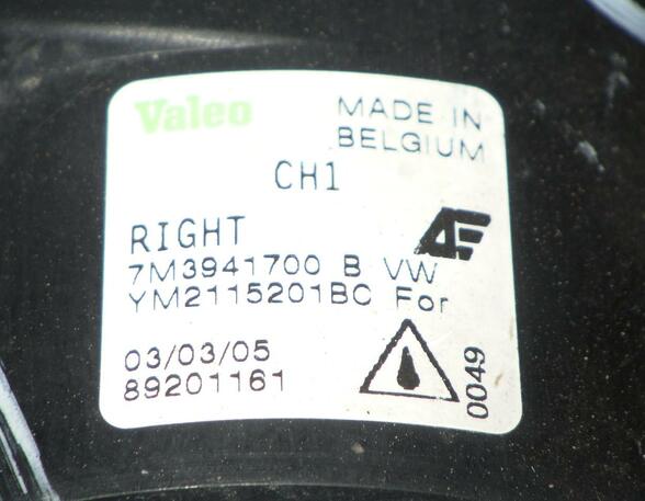 Fog Light Insert SEAT Alhambra (7V8, 7V9), VW Sharan (7M6, 7M8, 7M9)