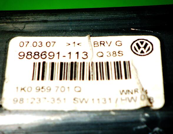 Elektrische motor raamopener VW Passat Variant (3C5), VW Passat (3C2)