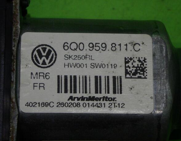 Elektrische motor raamopener SKODA Fabia II Combi (545), VW Polo (9N)