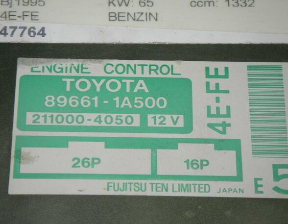 Controller TOYOTA Corolla Compact (E10)
