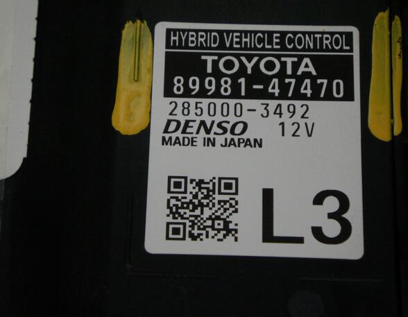 Controller TOYOTA Prius (W5)