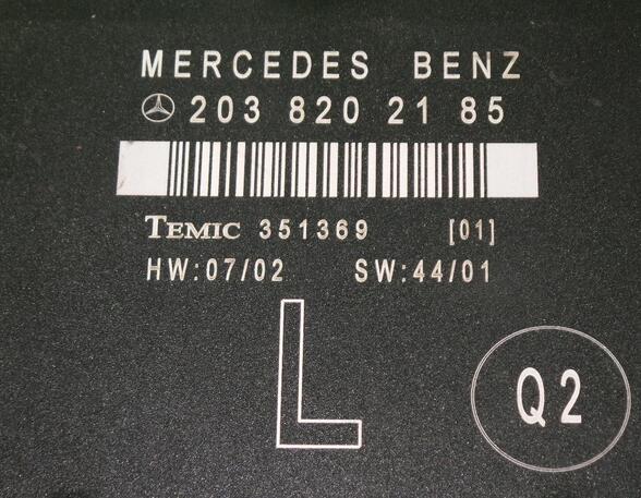 Controller MERCEDES-BENZ C-Klasse T-Model (S203), MERCEDES-BENZ C-Klasse (W203)