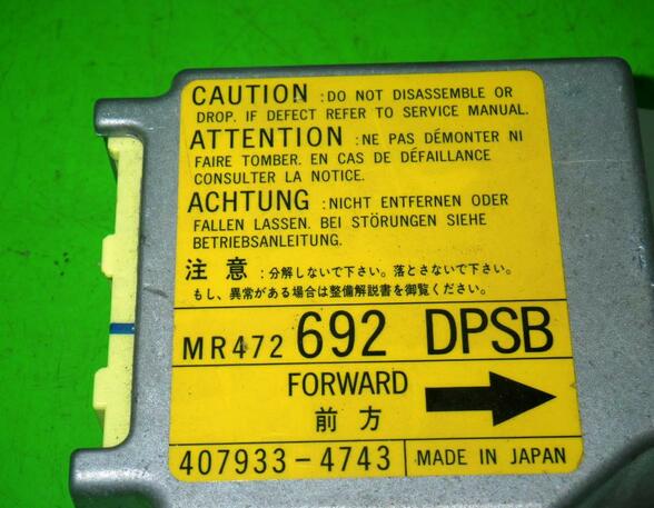 Airbag Control Unit MITSUBISHI Space Wagon (N8W, N9W)