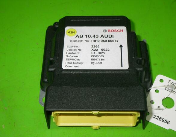 Airbag Control Unit AUDI A8 (4H2, 4H8, 4HC, 4HL)