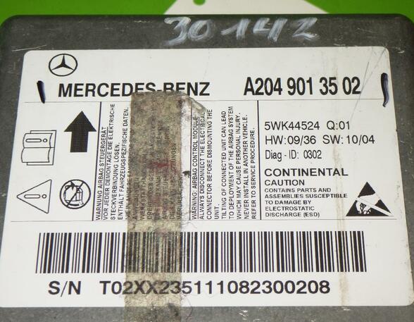 Regeleenheid airbag MERCEDES-BENZ C-Klasse T-Model (S204)