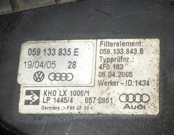 Air Filter AUDI A6 Avant (4F5, C6)