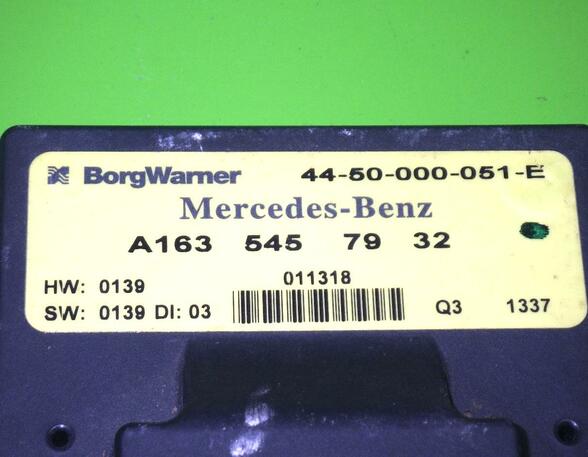 Regelaar automatische versnelling MERCEDES-BENZ M-Klasse (W163)