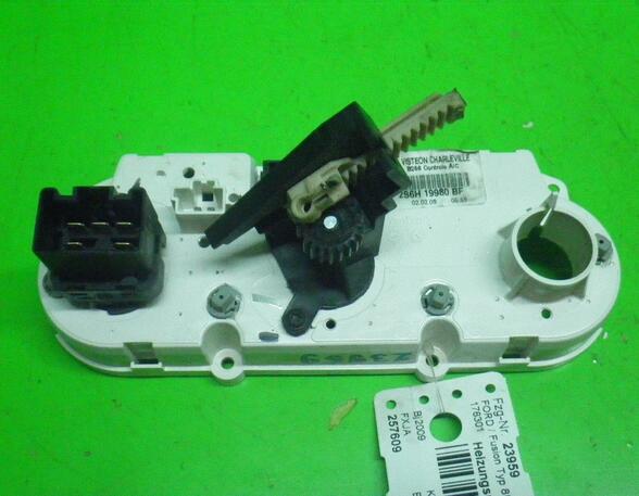 Heating & Ventilation Control Assembly FORD Fusion (JU), FORD Fiesta V (JD, JH)