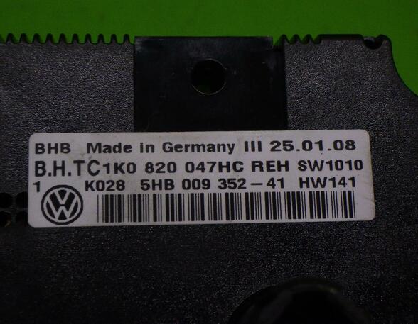Heating & Ventilation Control Assembly VW Passat Variant (3C5)