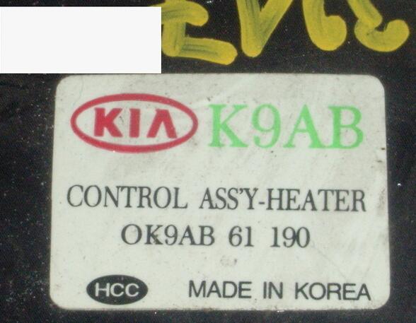 Bedieningselement verwarming & ventilatie KIA Clarus (K9A)
