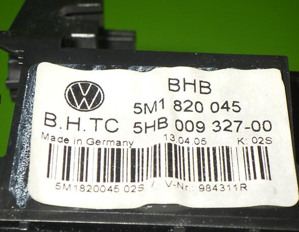Heating & Ventilation Control Assembly VW Golf Plus (521, 5M1)