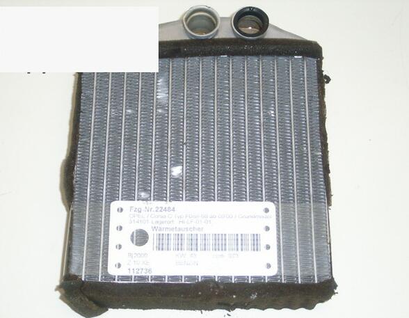 Kachelradiateur / Voorverwarmer OPEL Corsa C (F08, F68)