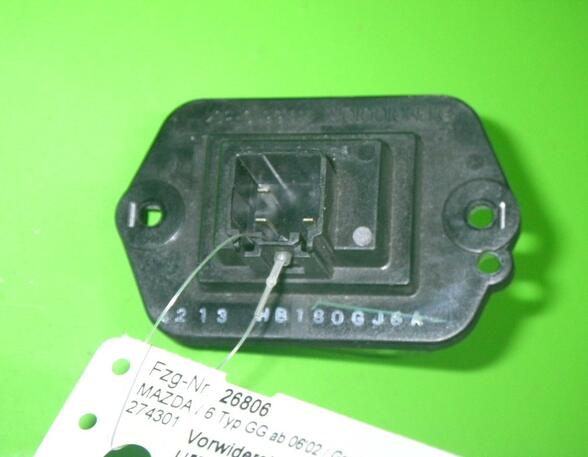 Resistor Interior Blower MAZDA 6 Hatchback (GG)