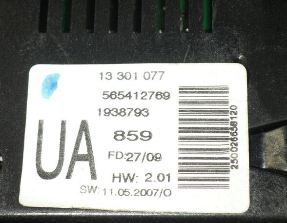 On Board Computer Display OPEL Astra H (L48), OPEL Zafira/Zafira Family B (A05)