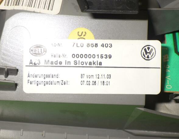 Interieurverlichting VW Touareg (7L6, 7L7, 7LA)