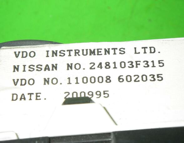 Instrument Cluster NISSAN Primera (P10)