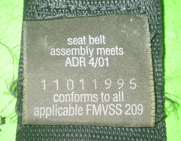 Safety Belts BMW 3er Coupe (E36)