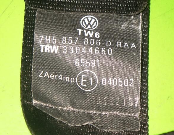 Safety Belts VW Multivan V (7EF, 7EM, 7EN, 7HF, 7HM, 7HN)