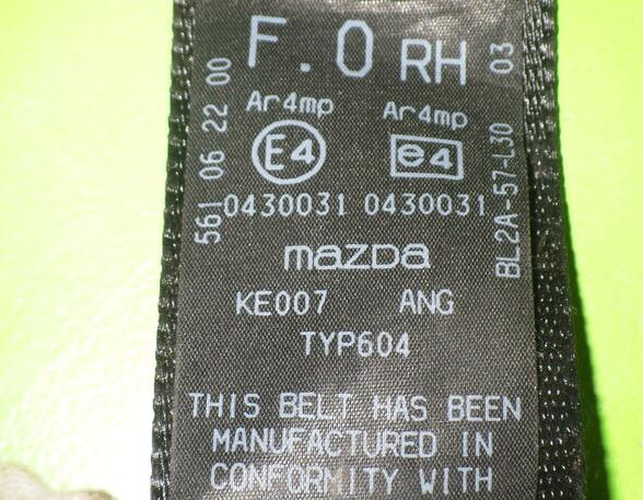 Safety Belts MAZDA 323 F VI (BJ)