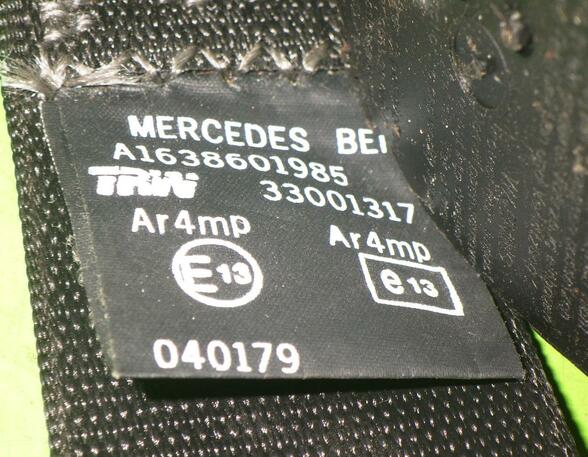 Veiligheidsgordel MERCEDES-BENZ M-Klasse (W163)