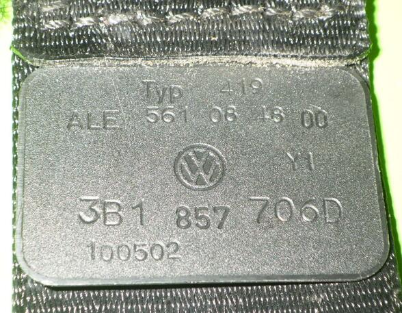 Safety Belts SKODA Superb I (3U4), VW Passat (3B3)
