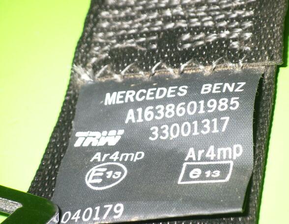 Safety Belts MERCEDES-BENZ M-Klasse (W163)