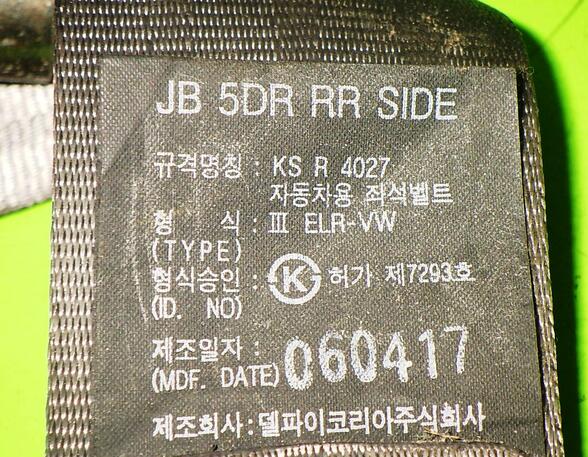 Safety Belts KIA Rio II (JB)